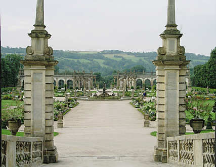 Weikersheim. Der Schlossgarten