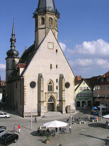 Die Stadtkirche am Marktplatz