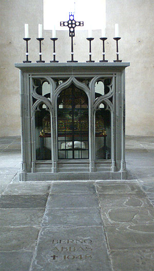 Reichenau Mittelzell, Freskenausmalung