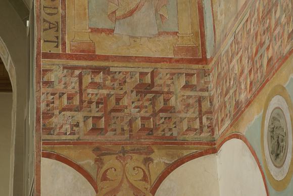 Mäanderband am Triumphbogen