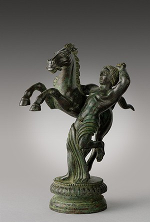 Aufsatz eines Kandelabers zweites Viertel 4. Jh. v.Chr., Bronze,