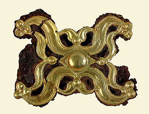 Goldzierscheibe aus Worms-Herrnsheim