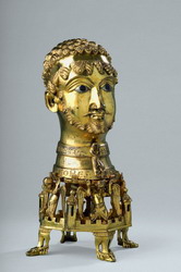 Stauferausstellung Mannheim: Cappenberger Barbarossakopf