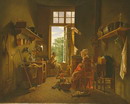 Martin Drolling: Kücheninterieur, Öl auf Leinwand, um 1815. Staatl. Museen Kassel