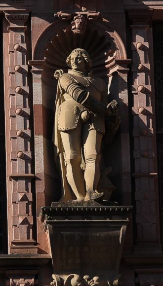 Figur des Kurfürsten Friedrich des Siegreichen