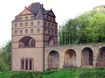 Virtuelle Rekonstruktion des Hortus Palatinuns (EML)