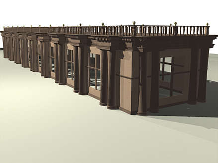 Virtuelle Rekonstruktion des Hortus Palatinuns (EML)