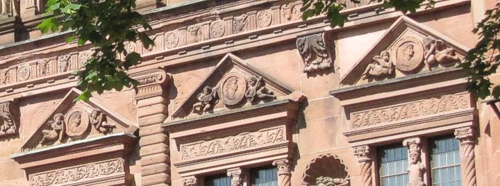 Schloss Heidelberg, Ottheinrichsbau: Münzbildnisse