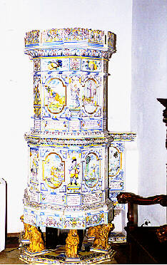 historistische Kachelöfen