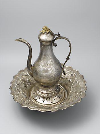 Waschkanne udn Waschbecken, osmanisch