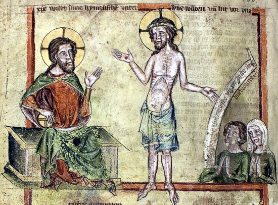 Handschrift Speculum humanae salvationis, Innenseite