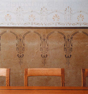 Gasthaus Krone in Bad Rappenau-Bonfeld, Wandmalerei