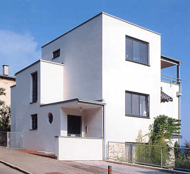 Villa Laub in Tübingen, Außenansicht