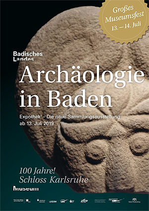 Ausstellungsplakat © Badisches Landesmuseum, Grafik: Danica Schlosser