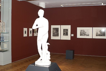 Blick in das Grafikkabinett des Zeughauses