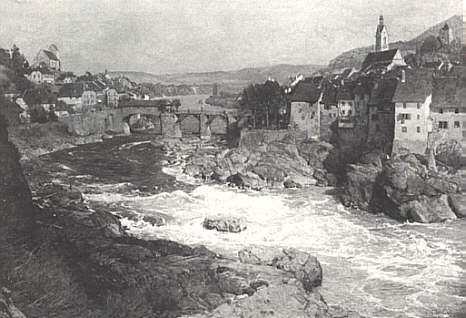 Gustav Schönleber: Laufenburg, 1908.