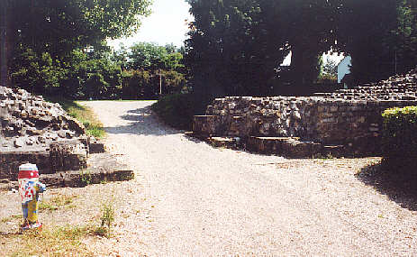 Bad Zurzach, römishces Kastell, Eingangstor