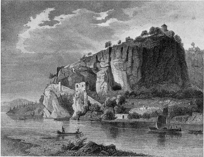 Isteiner Klotz, um 1860