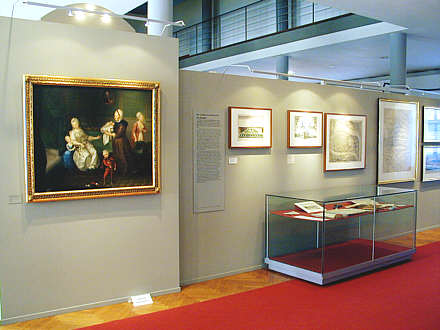 Mannheim, Stadtmodell, um 1750