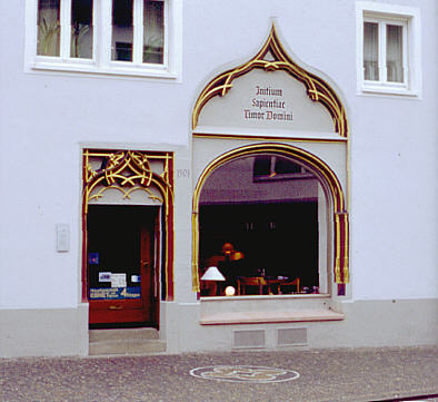 Spätgotische Fassadenreste