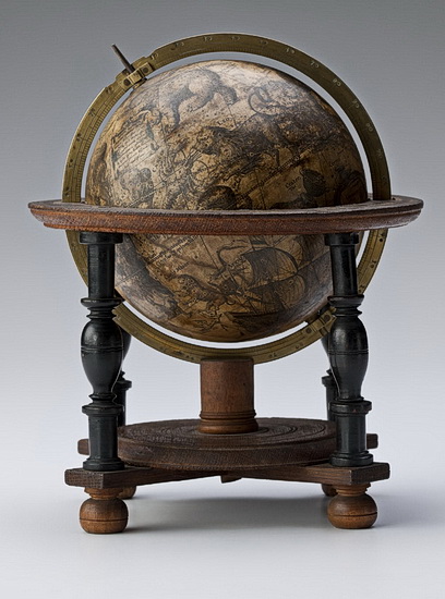 Himmelsglobus. Werkstatt Willem Janszoon Blaeu (1571–1638) Amsterdam, nach 1640. Landesmuseum Württemberg, Stuttgart. © H. Zwietasch; Landesmuseum Württemberg, Stuttgart