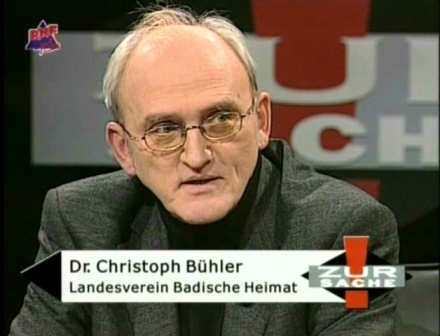 Dr. Christoph B&uuml;hler, Landesverein Badische Heimat