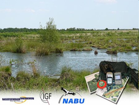 Plakat zum Projekt Moorlandschaften erforschen