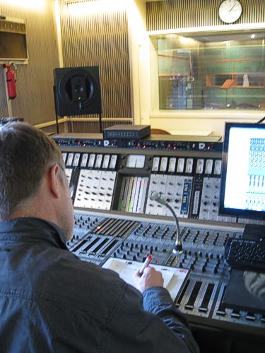 Blick in das Tonstudio des Labels MPS  in Villingen-Schwenningen, das jetzt in das Denkmalbuch des Landes Baden-Württemberg eingetragen wurde