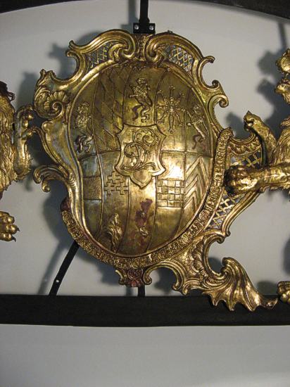 Ziergitter Carl Theodors in Schloss Neuburg