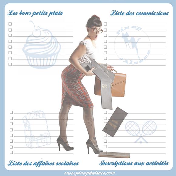 Pin-up des Elsass: To do-Liste