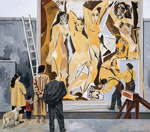 Volker Blumkowski: Gleis 23/II, 1993-94. &copy; Landkreis Waldshut