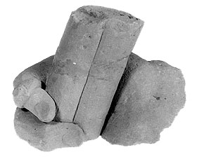 Fragment eines Grabmals aus Heidelberg-Rohrbach. Foto: R. Ajtai/kmh