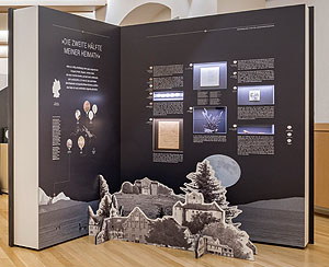 Station in der Ausstellung im Neuen Schloss Meersburg. Foto: BOK+Gärtner/Roland Borgmann/SSG