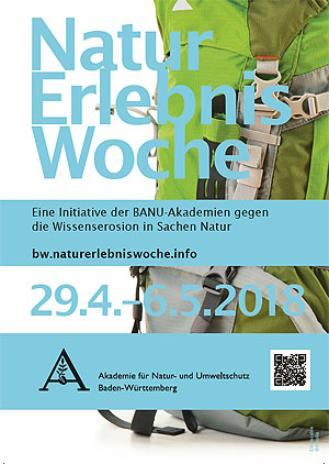 Plakat zur Naturerlebniswoche 2018