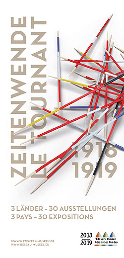 Titelblatt des Ausstellungsflyers