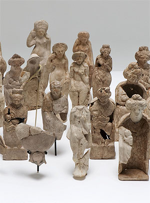 Römische Terrakotten. Foto: ADA Zug /Res Reichenberger