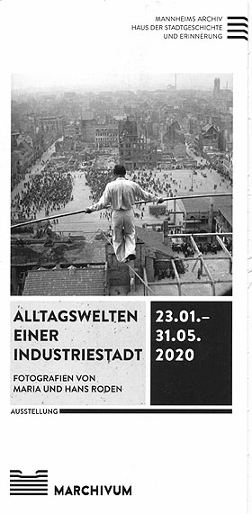 Titelseite des Flyers zur Ausstellung