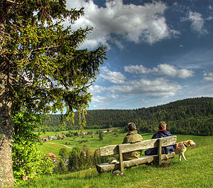Die Naturparke im Land bieten vielfältige Möglichkeiten des Naturerlebens und der Entspannung. © Christoph Wasmer.