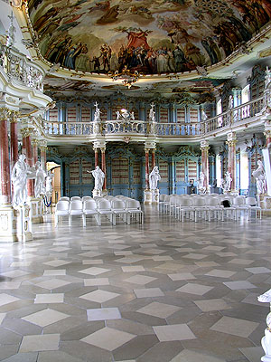 Kloster Schussenried, Bibliothekssaal. Foto: kulturer.be