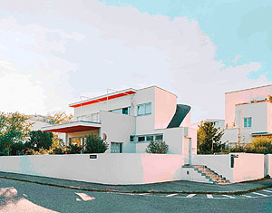 Stuttgart, Weissenhofsiedlung, Haus Hans Scharoun