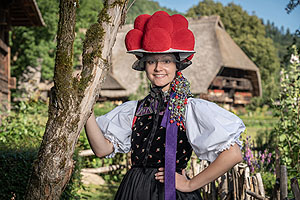  Das Schwarzwälder Freilichtmuseum Vogtsbauernhof startet am Sonntag, den 28. März, mit einem umfassenden Hygienekonzept wie geplant in die neue Saison. Foto: Schwarzwälder Freilichtmuseum Vogtsbauernhof