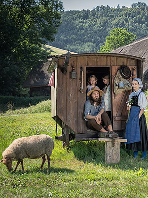  Das Schwarzwälder Freilichtmuseum Vogtsbauernhof startet am Sonntag, den 28. März, mit einem umfassenden Hygienekonzept wie geplant in die neue Saison. Foto: Schwarzwälder Freilichtmuseum Vogtsbauernhof