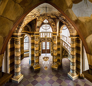 Schloss Bruchsal, Grotte. Foto_ Manfred Schneider, SSG