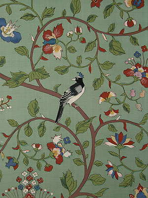 Schloss Favorite: Wanddekoration im exotischen Stil. Foto: kulturer.be