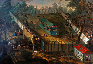 Prunkjagd (eingestellte Jagd). Foto: Steffen Hauswirth, SSG