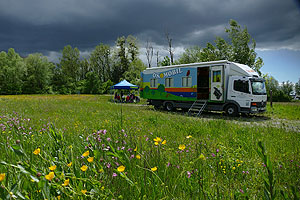 Das Ökomobil Tübingen wird auf dem Gelände der Heuneburg präsent sein. Foto: Ökomobil Tübingen