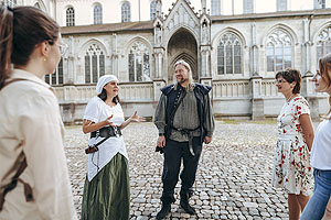 Stadtführung mit Hebamme und Baden. Foto: MTK, Leo Leister