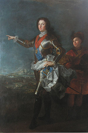 Porträt des Herzogs Louis I. de Bourbon. Schloss Rastatt. Foto: kulturer.be