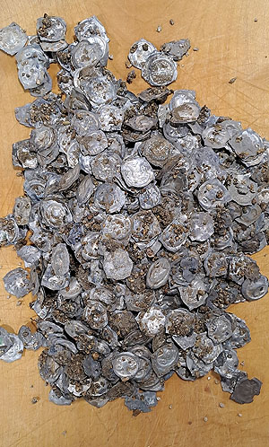 Münzfund Glottertal, die Münzen des Funds gesammelt