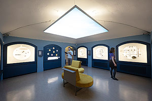 Ausstellungsansicht, Himmel und Erde, Foto: Patrick Seeger
